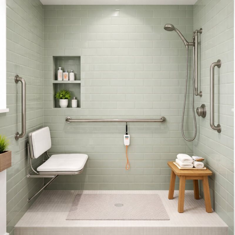 Disability Shower Installation in Lancaster, PA